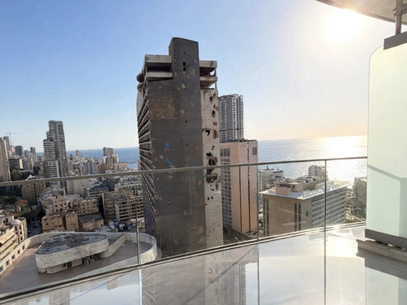 STUDIO FOR SALE | DAMAC VERSACE | DOWNTOWN | BEIRUT | HIGH FLOOR | LEBANON | SEA VIEW | MINA AL HOSN